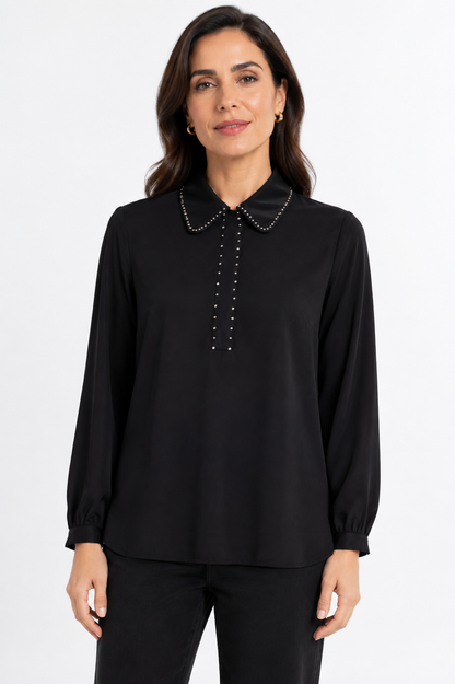 crepe blouse