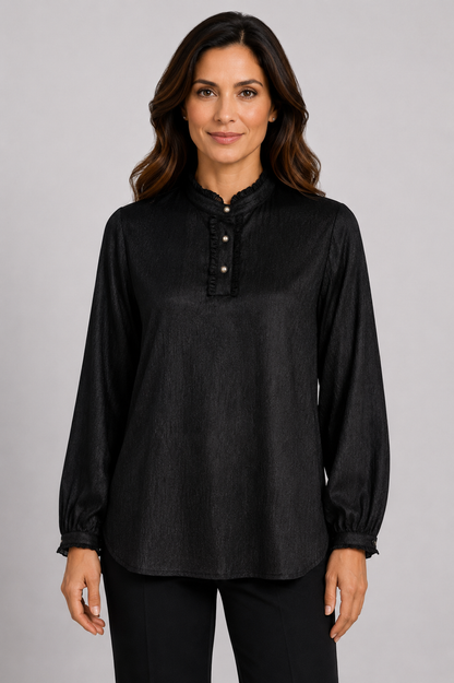 satin blouse