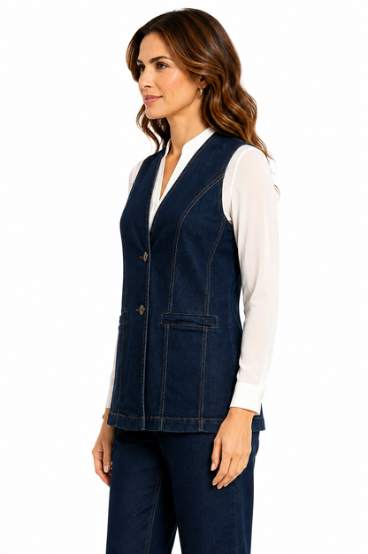 jeans vest