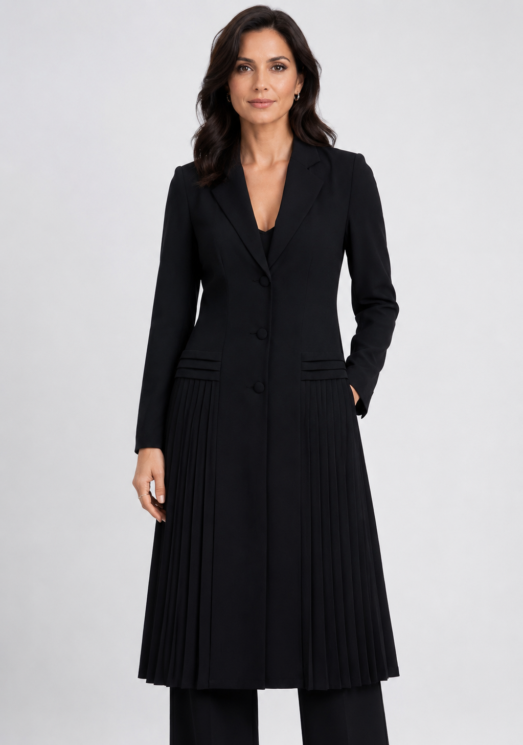 crepe jacket