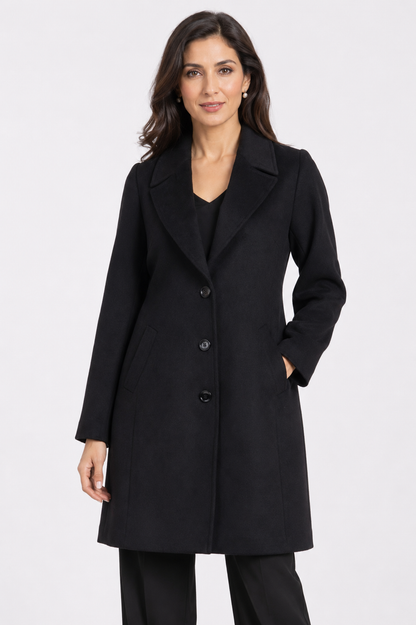 cashmere feel coat