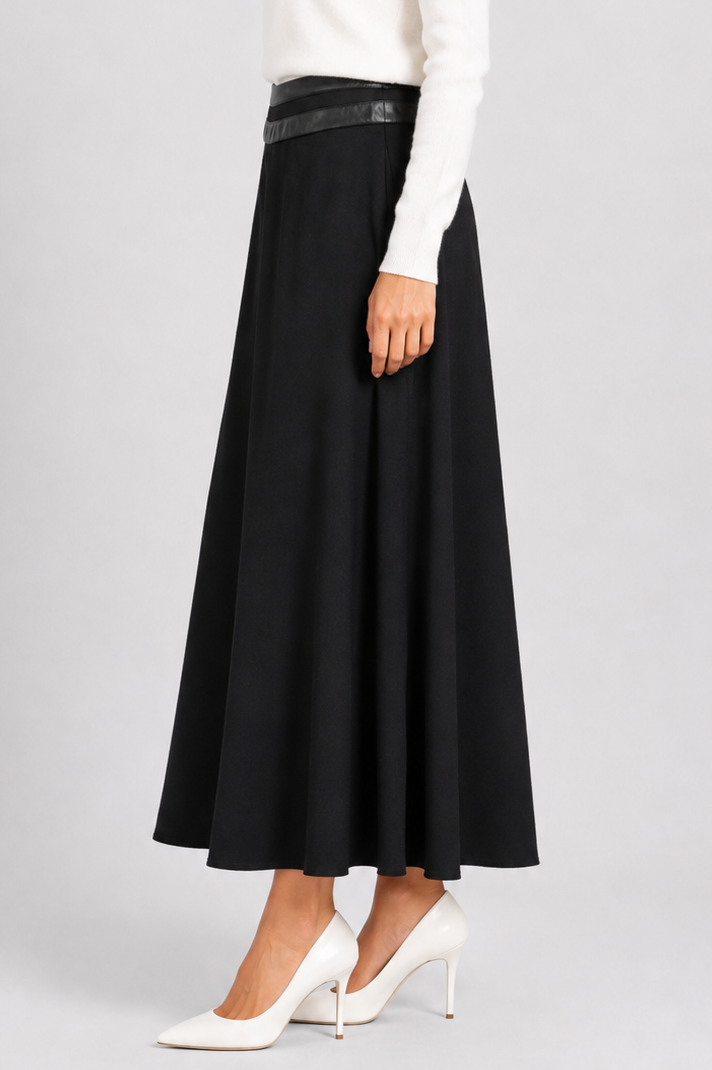 cashmere feel skirt