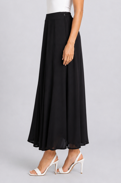 chiffon skirt