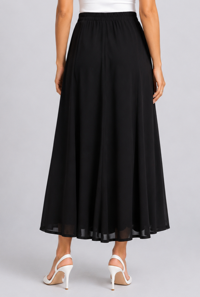 chiffon skirt