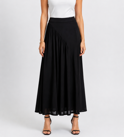 chiffon skirt