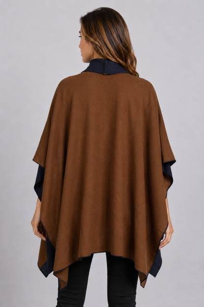 knitwear poncho