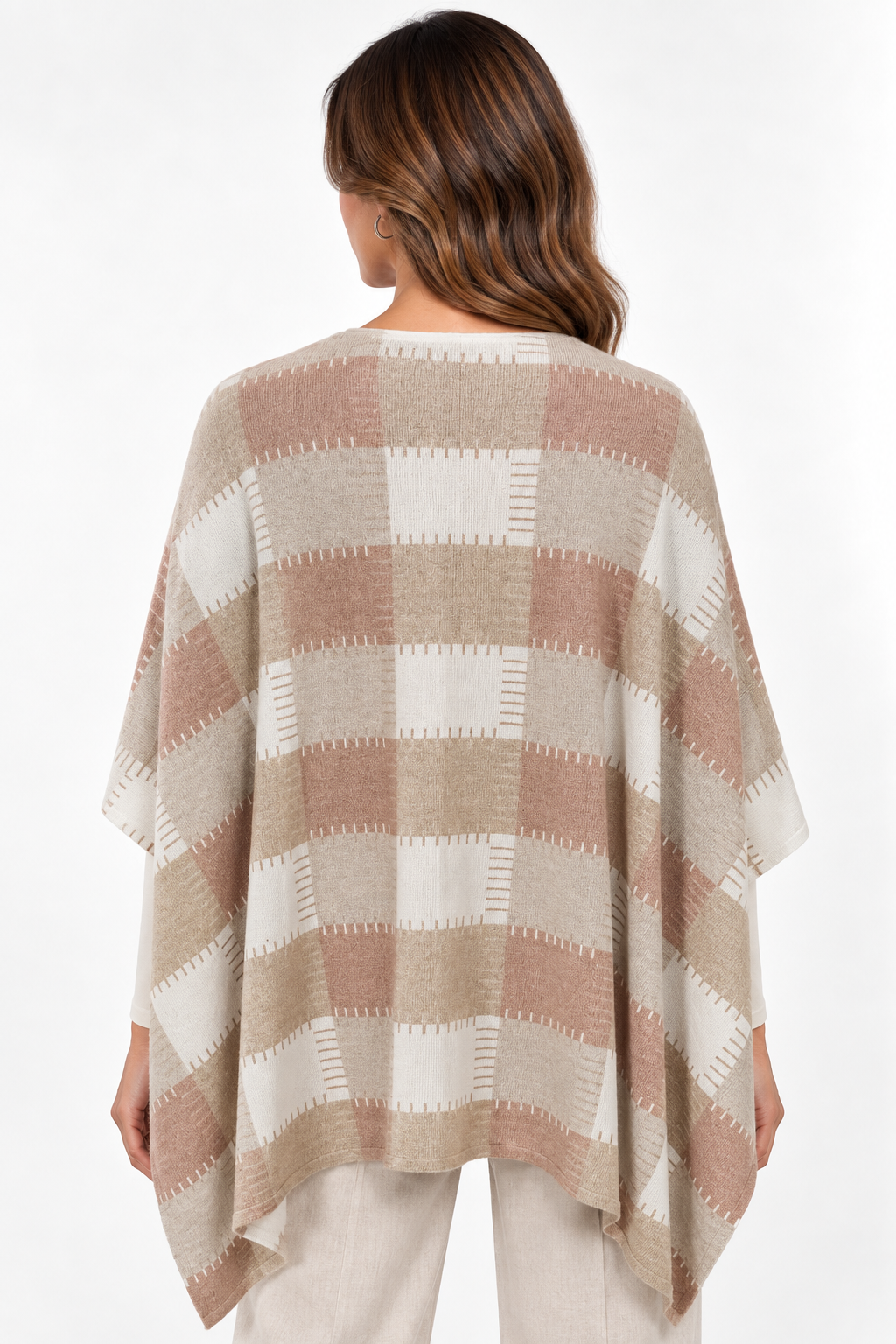 knitwear poncho