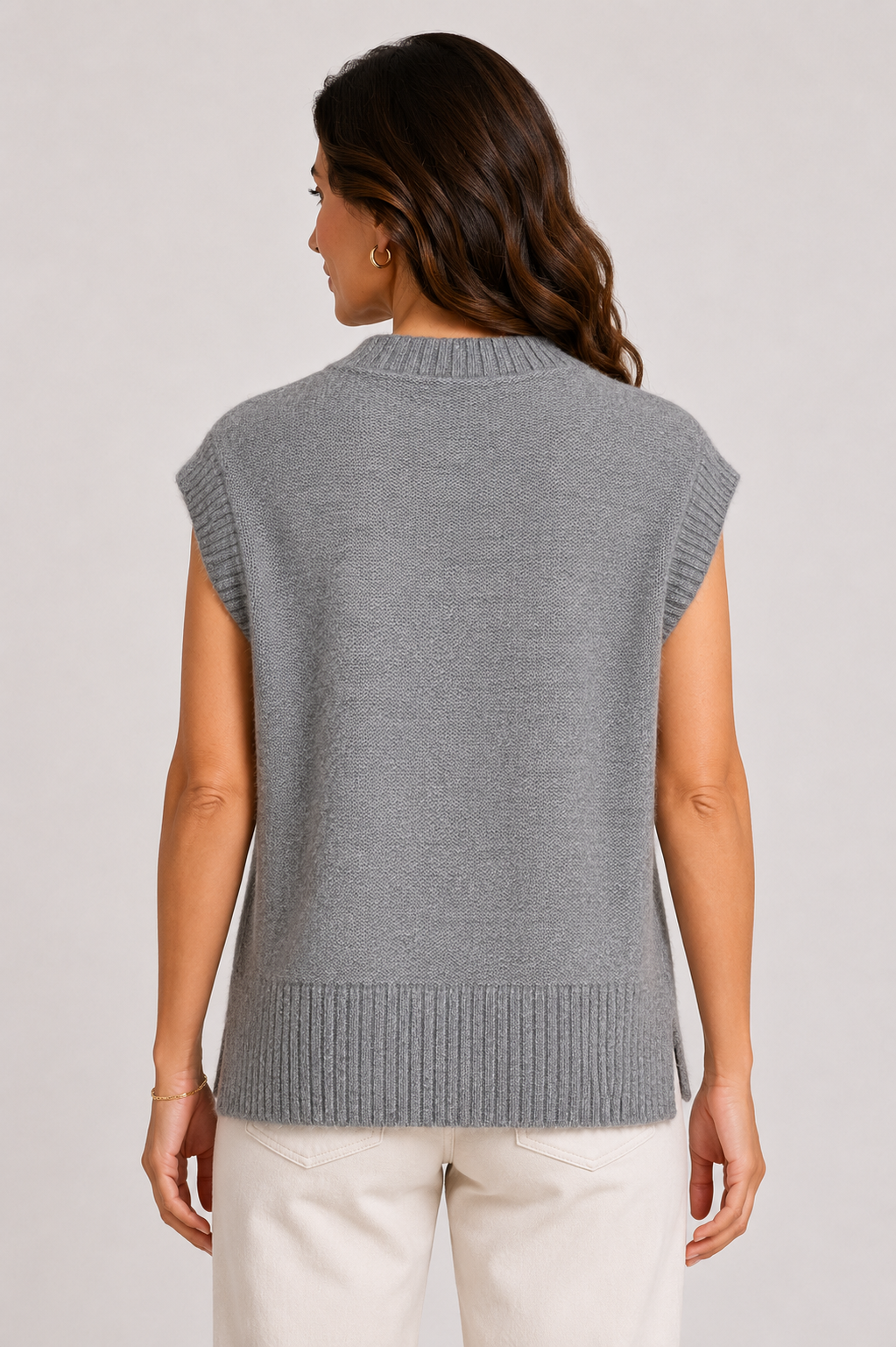 knitwear vest