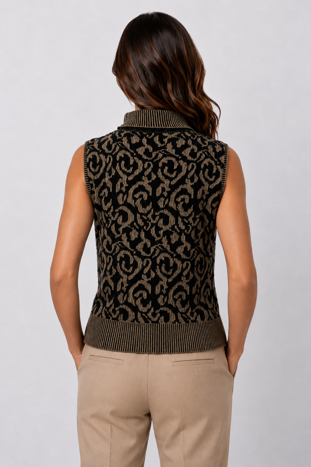 knitwear vest
