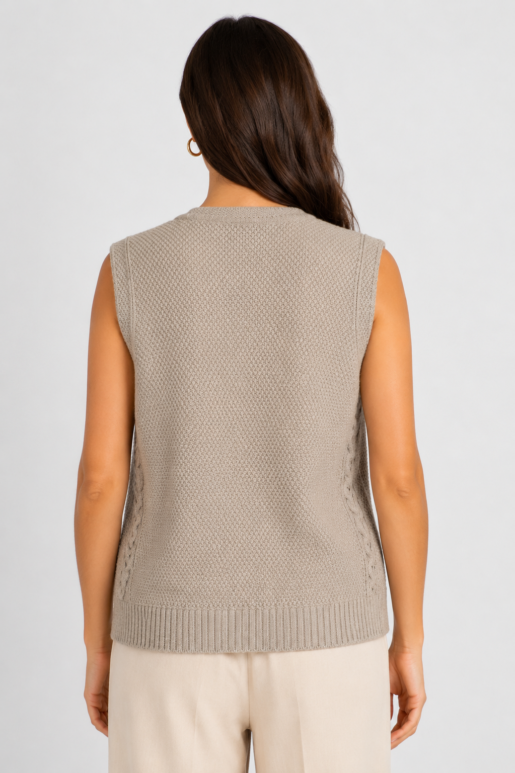 knitwear vest