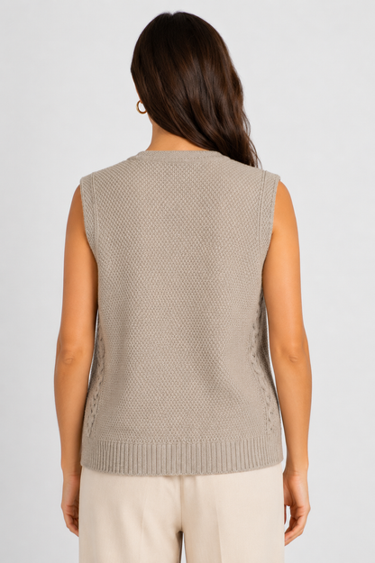 knitwear vest