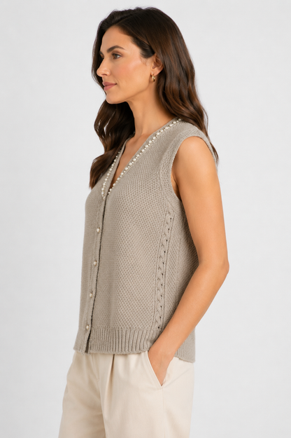 knitwear vest