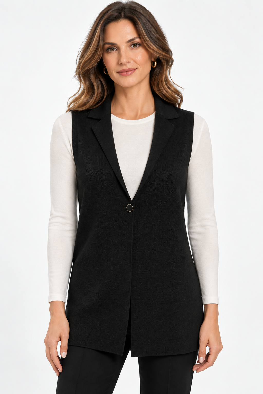 knitwear vest