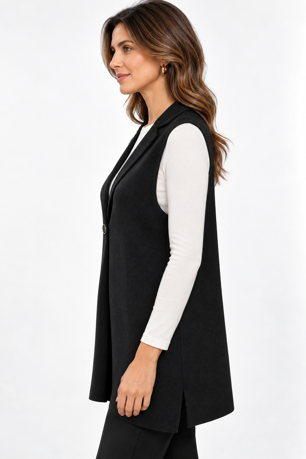 knitwear vest