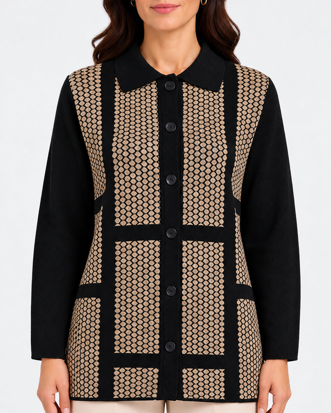 knitwear jacket