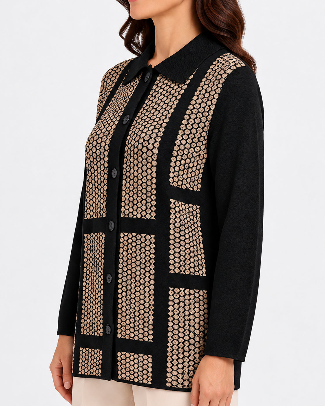 knitwear jacket