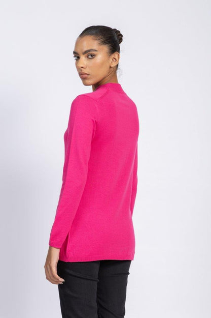 Cashmere Feel Knitwear Basic Blouse with Several Colors