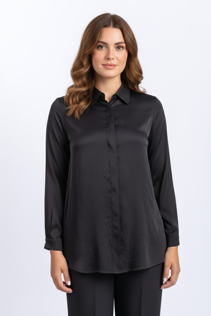 satin shirt