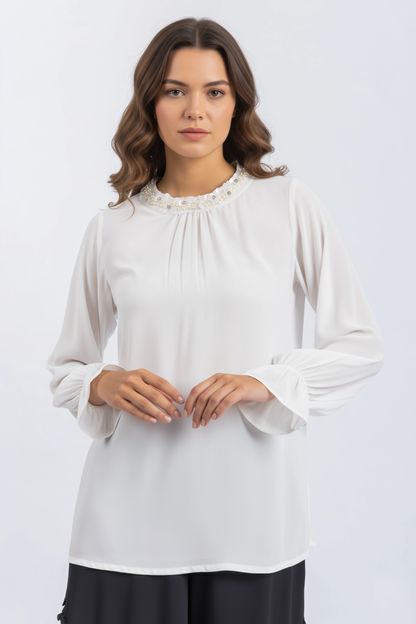 chiffon blouse