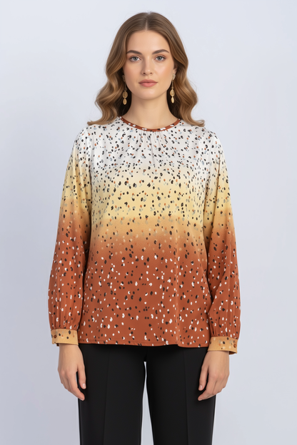 satin blouse