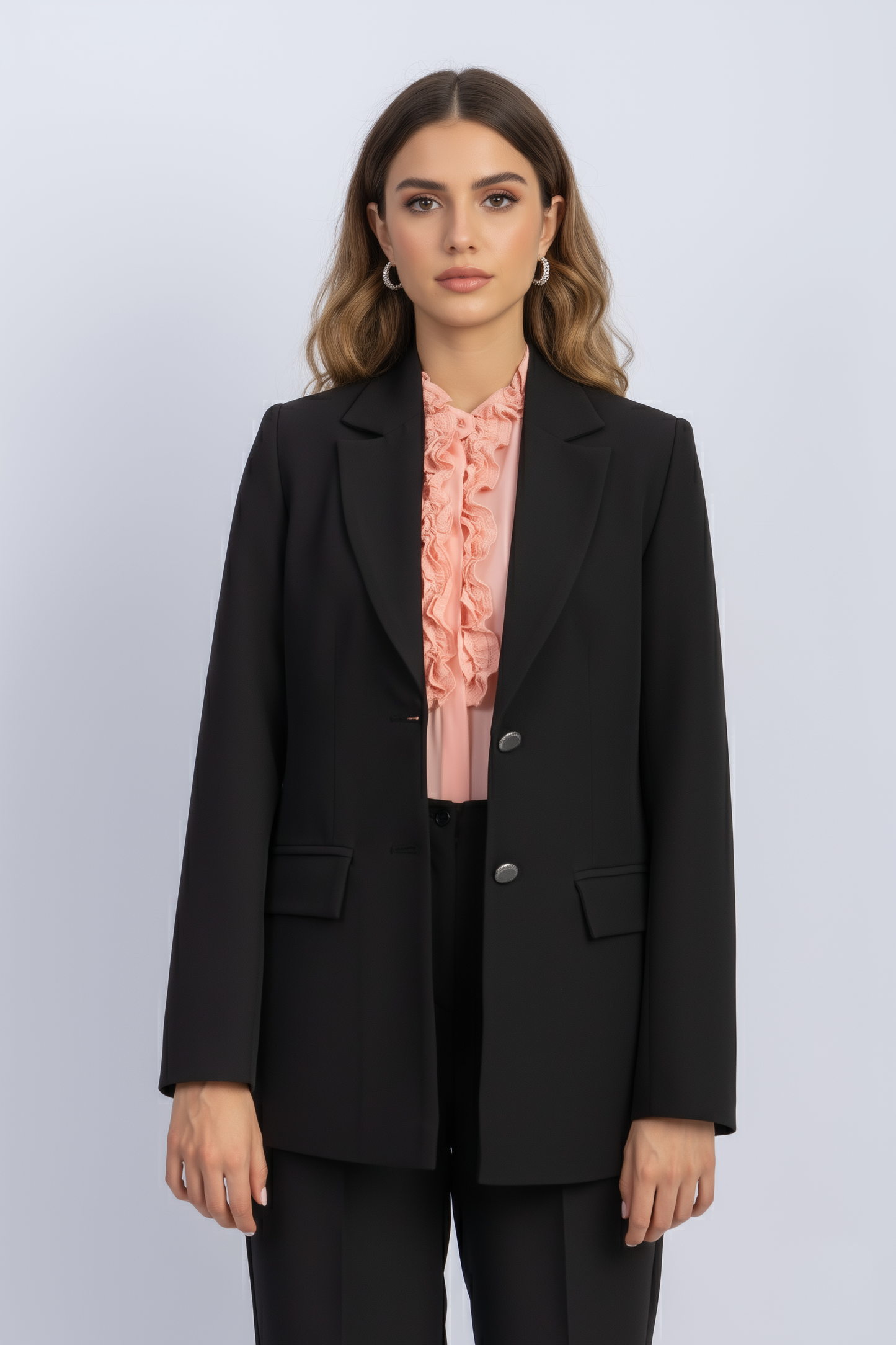 crepe jacket
