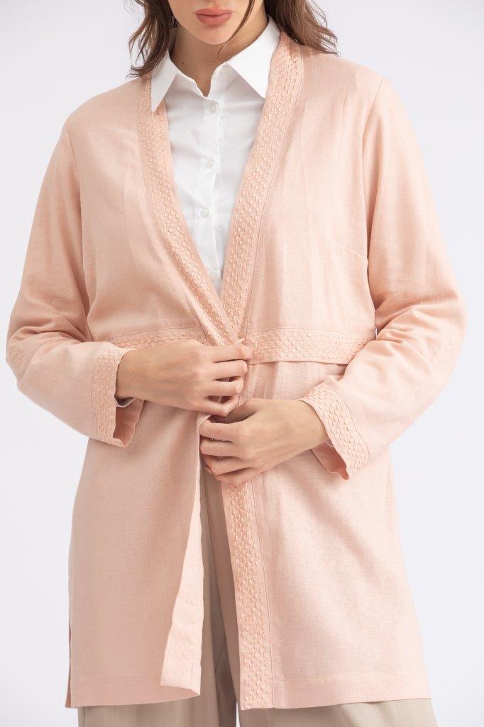 Cotton linen jacket