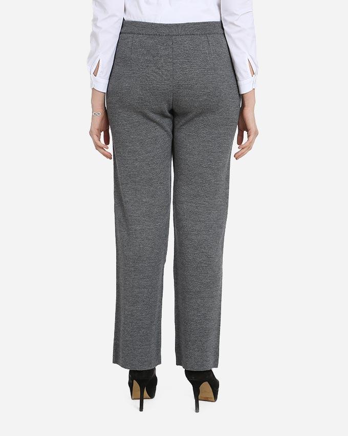 Knitwear Extra Fine Merino Wool Pants With Elastic Waist For Extra Comfort With Several Colors