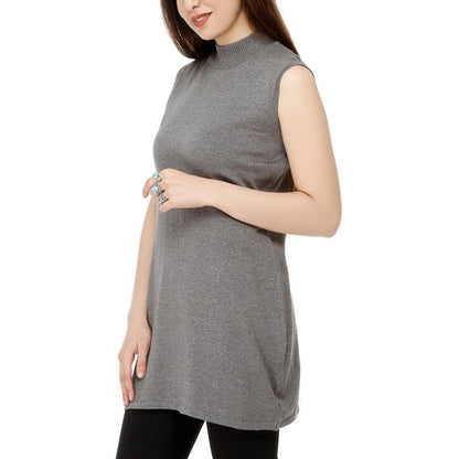 Knitwear Half Neck Top With Several Colors